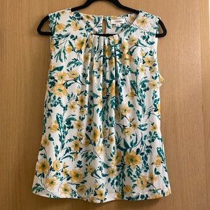 Floral Tank Top by Calvin Klein